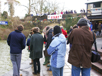 Support as they head off, Devizes ? Keith  Bennett